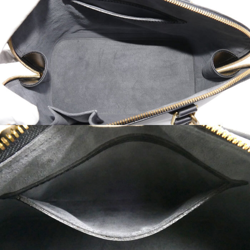 LOUIS VUITTON Alma Handbag, Epi Leather, Black, M52142 FL0074, Women's - Picture 4 of 9